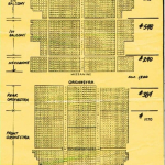 seating chart from the fillmore east