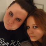 Cami O'Brien and her best friend Kate