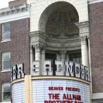 The Saenger Theatre Marquee