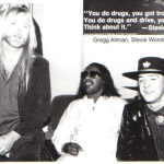 Gregg Allman, Stevie Ray Vuaghan, & Stevie Wonder