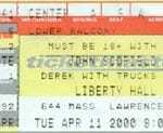 A funny ticket stub.