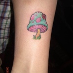 My new mushroom tattoo!