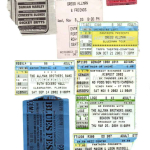 Ticket stubs