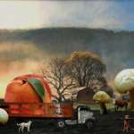 peach truck mushroom farm