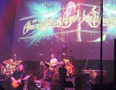 Playing our song.