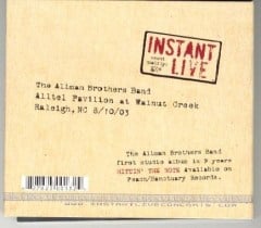 Raleigh, North Carolina Instant Live Back Cover