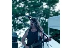 Allen loving the music