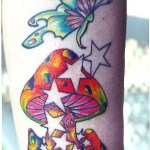 Mushroom Tattoo