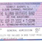 Backyard Tix