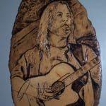 Woodburning of Gregg