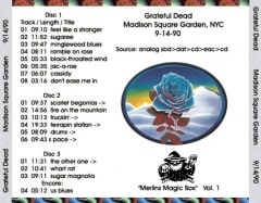 Dead 9/14/90
