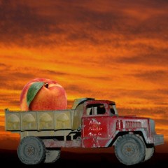 peach truck