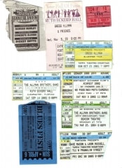 Ticket stubs