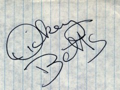 Dickey Autograph