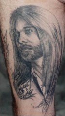 GA Tattoo on Neil Grant