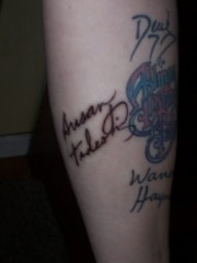 added some ink