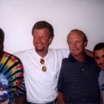Unidentified woman with Jaimoe, Paul Riddle (of Marshall Tucker, Paul often…