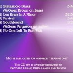 ABB - 9/3/99 - Oak Mountain Amphitheater - Birmingham, AL - Back Tray Insert - 2 of 2