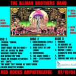 ABB Red Rocks 07/10/04 3cdr Box - Back