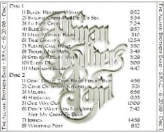 ABB - 6/20/98 - Saratoga Performing Arts Center - Saratoga, NY - 1 of 2 - **This Tray Insert can be used for Discs 1 & 2.**