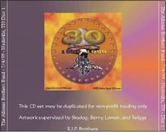 ABB - 7/4/99 - First American Music Center - Nashville, TN - Back Tray Insert - 1 of 2