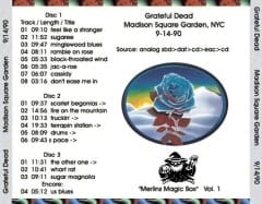 Dead 9 14 90 back Cover