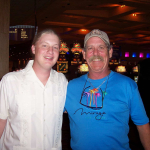 Derek and CW Moss after the Tampa,Fla.