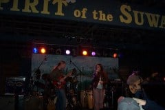 The DTB onstage with Susan as guest @ Wanee