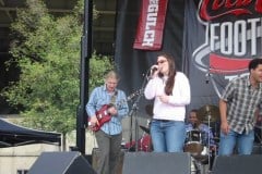 Susan sings with the DTB