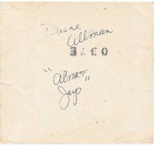 Duane at 19 Years Old Autograph