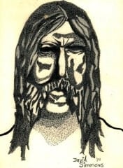 DUANE ALLMAN DRAWING