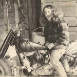 me/ playallnite and my 1951 Indian in 1973