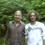 Derek with fan