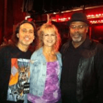 Dave Stoltz, Jacquie and Mr. Mack at the TLA in Philly 1-28-12