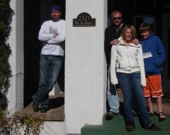 Visit to big house last month