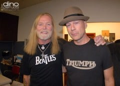 Gregg Allman and Bruce Willis