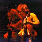 On stage at Calderone Concert Hall with Dickey, Hempstead, NY, Jan 12, 1981…