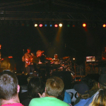 Chuck with Randalls band