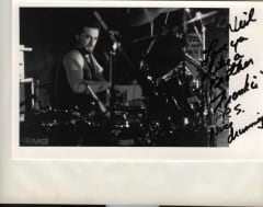 Frankie on Drums