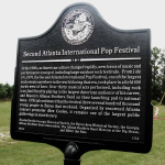 Atlanta Pop Festival Marker