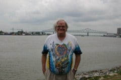 Ron at the Mississippi River