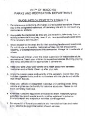 Rose Hill Guidelines