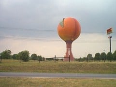 SC Peach Water Tower