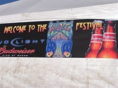 WANNEE Fest sign