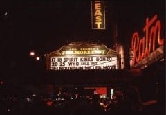 fillmore east marquee