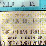 Jones Beach 8/18/92
