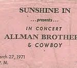 Duane Era Ticket 3-27-71