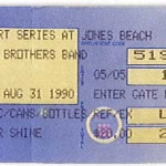 ABB ticket-Jones Beach 8-31-90
