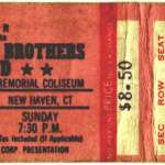 ABB ticket stub 6/10/79 New Haven