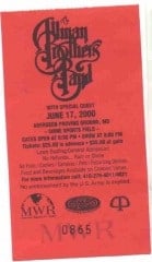 Ticket from 6/17/2000